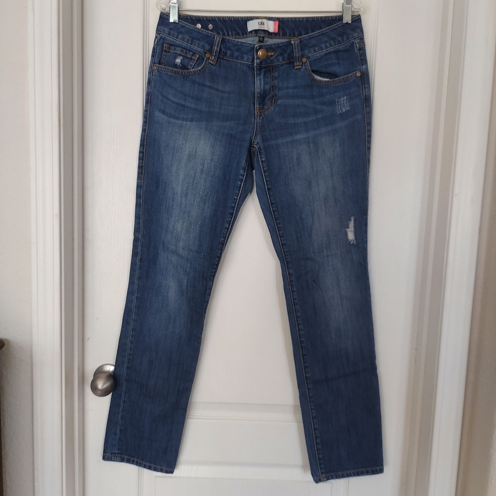 Cabi Slim Fit Boyfriend Jeans Size 8